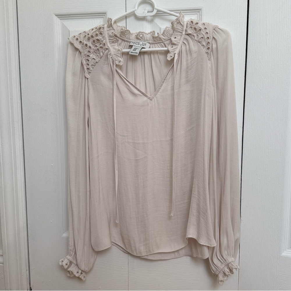 Rachel Zoe Eyelet Top